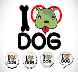 i love dog