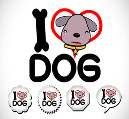 i love dog