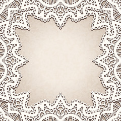 Fototapeta premium Old lace background