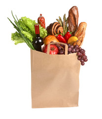 Full grocery bag