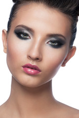 Fototapeta premium Woman with makeup