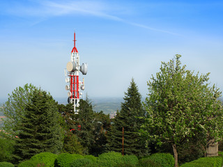 Obraz premium telecommunication Tower