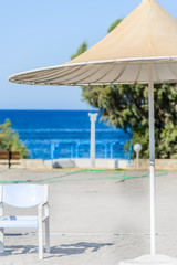 beach umbrellas cyprus