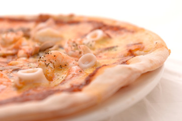 seafood pizza