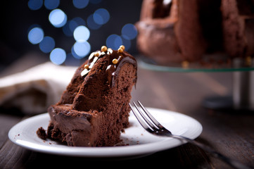 Delicious chocolate pound cake - 58946673