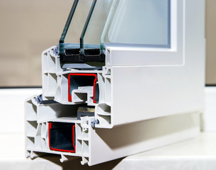 PVC profile system for windows