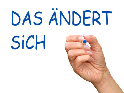 Das &auml;ndert sich