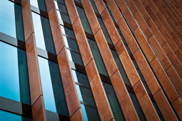 Abstract Modern Exterior Architecture Windows