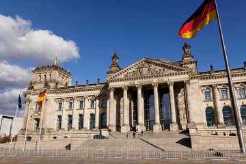 Naklejka premium Deutscher Bundestag German Parliament