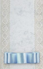 Paper with lacy border