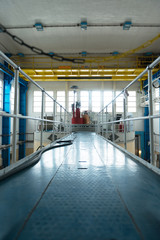 Nuclear reactor in a science institute