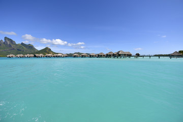 White Sand Beach in Polynesia