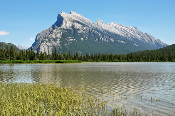 Mount Rundle; Vermilion Lakes, Banff