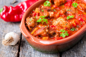 MEat and vegetables