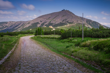 Mountain Range landscape - Snezka - 58958002
