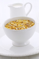 Delicious and healthy fresh cereal