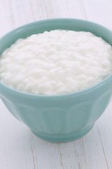 Delicious fresh and healthy cottage cheese