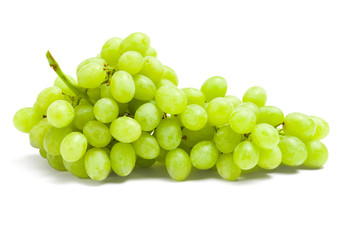 Close up of bunch of grape, isolated