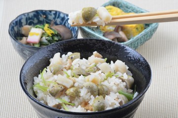 むかご御飯