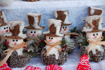 Weihnachtsdekoration am Christkindlmarkt
