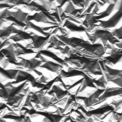 Aluminum foil background