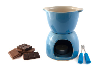 ware for a fondue and chocolate