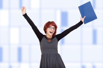 Young woman enjoying recovered Application © Edler von Rabenstein