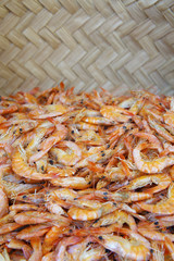 Fresh Shrimp for Sale at Brazilian Market