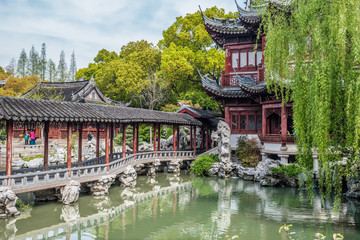 Obraz premium Yuyuan garden shanghai china