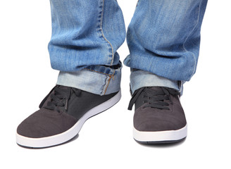 Jeans & sport shoes