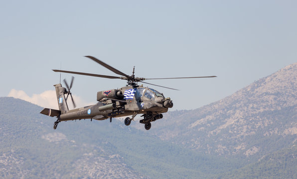 AH-64A+ Apache attack helicopter