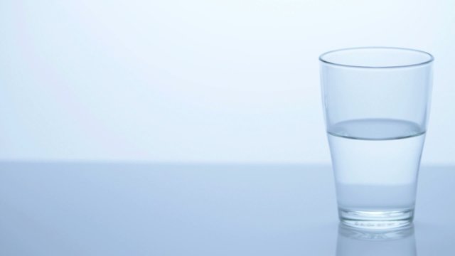 glass of water