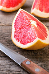 slice of grapefruit