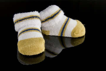 Pair of child's socks