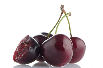 Red cherries