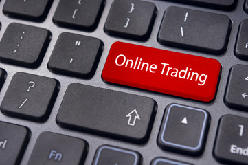 online or internet trading concepts