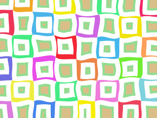 Unusual bright multi colored abstract pattern background