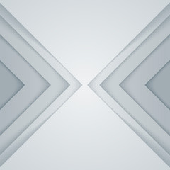 Abstract gray and white triangle shapes background