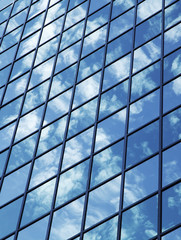 Fassade aus Glas