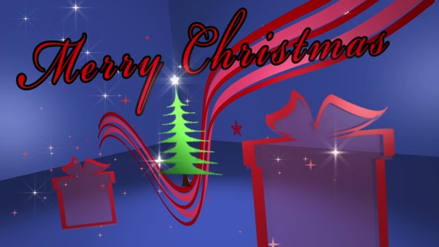 Stanza di auguri di buon natale Merry merry