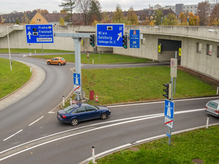 Österreich, Linz, Stadtautobahn