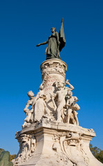 Fototapeta na wymiar Monument du centenaire (1891). Avignon, France