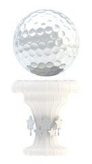 Award golf ball sport trophy cup