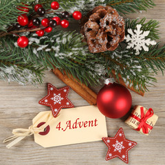 4.Advent Karte