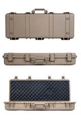 Machine gun box Soft Secure Storage Case isolated