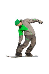 Obraz premium Snowboarder.