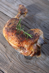 grilled chicken legs