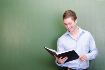 schüler hält einen vortrag