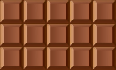 Chocolate bar seamless pattern
