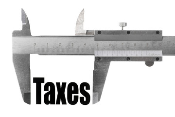 The size of our taxes